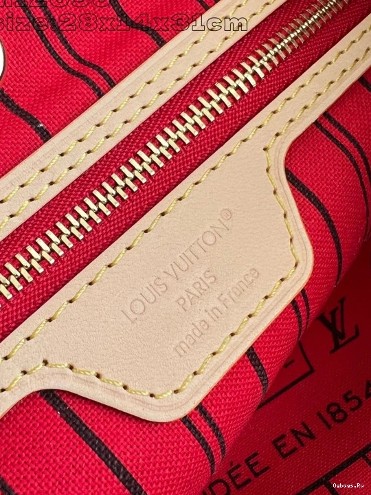 Vuitton MM-31*28*14cm Neverfull Louis Out Bandoulière Inside 0320